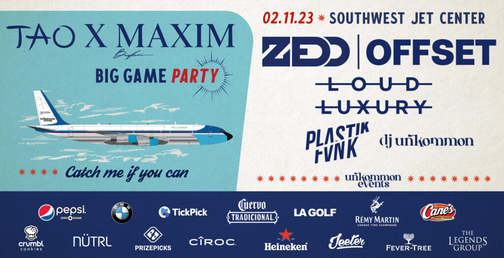 TAO x MAXIM Big Game Party w/ Zedd: Catch Me If You Can