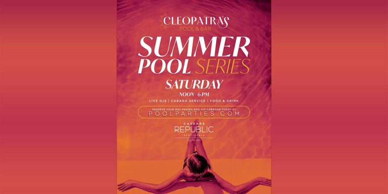 Phoenix Cleopatra's Beach Club | Scottsdale Pool Party Day Pass